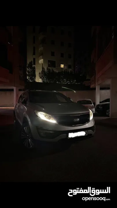 كيا سبورتاج ترخيص 2015 ترخيص وتامين جديد فل ما عدا فتحة البيع كاش فقط او بدل فحص ممتاز دهان بس 3 قطع