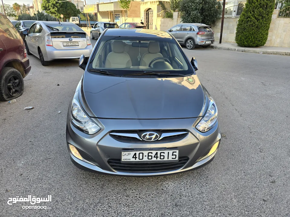 هونداي اكسنت 2014 فحص كامل 7 جيد عداد 112km محرك 1600cc مالك 1