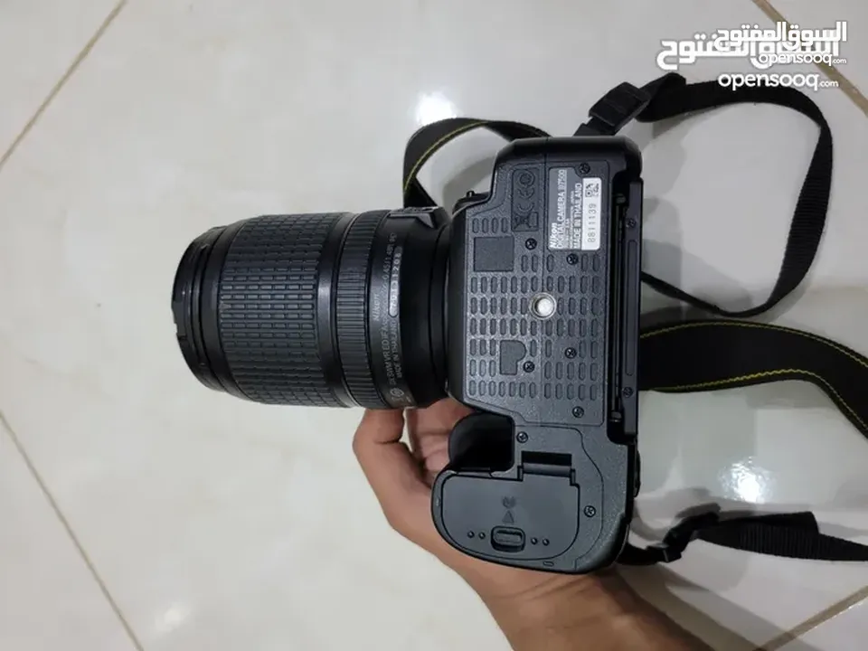 كاميرا nikon 5200D للبيع مستخدم نضيف شبه جديد
