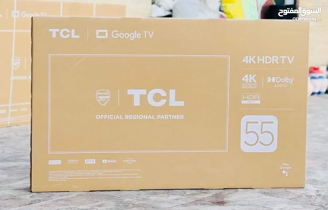 شاشة TCL 55 SMART TV  4K