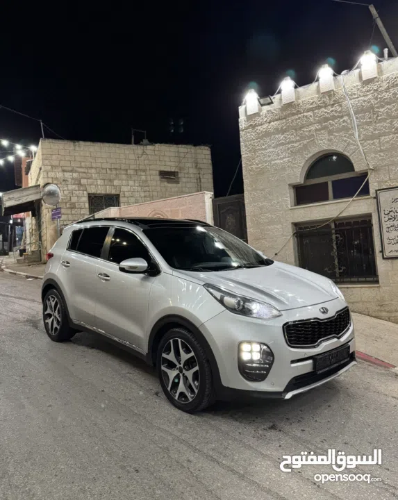 سبورتاج gt موديل 2017 دفع رباعي 4/4 ديزل ماطور 2000 فل مسكر سعرر فرم كاش فقط