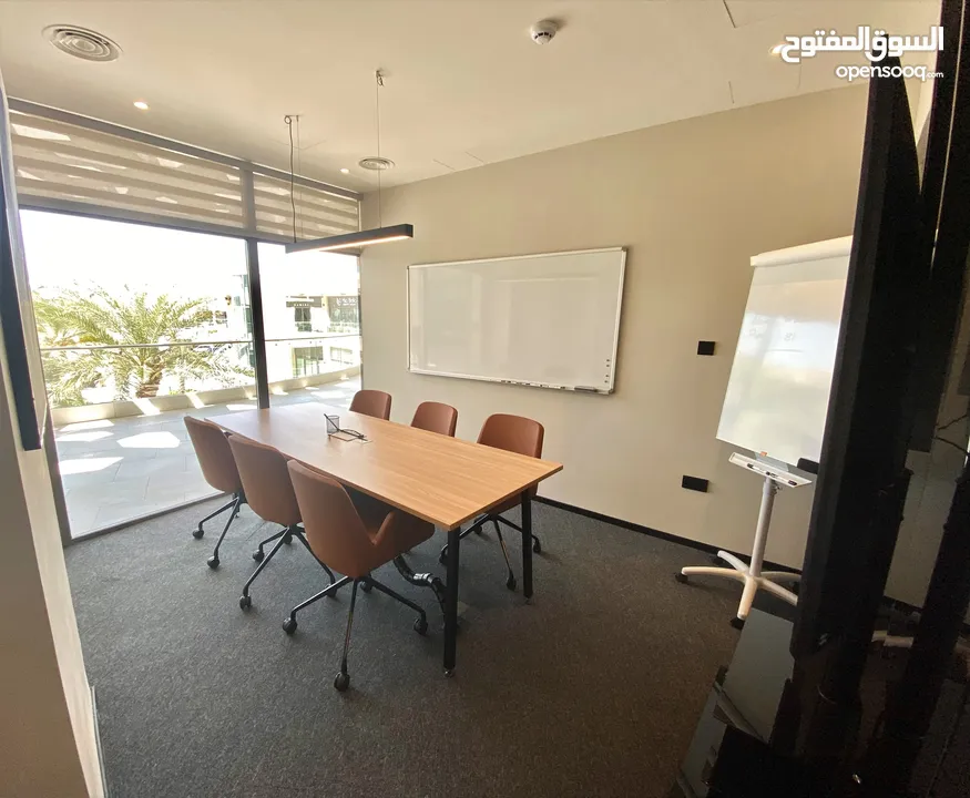 Furnished and Serviced Office Spaces at New Work Business Center - SQUare Alkhoud