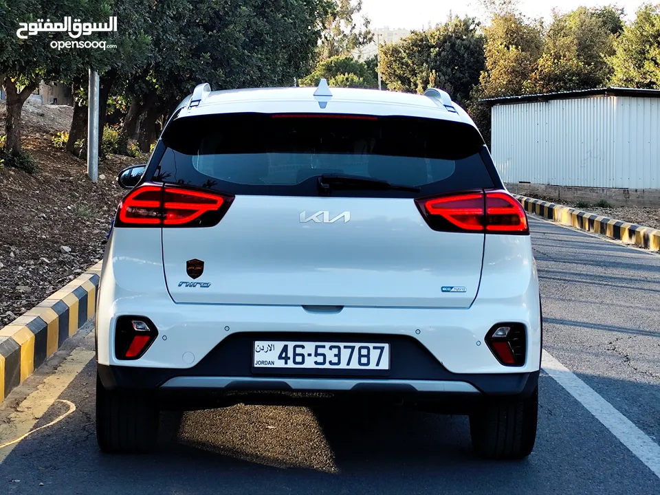 كيا نيرو 2022 KIA NIRO HYBRID جمرك جديد وارد كوري فحص كامل بحالة الوكالة