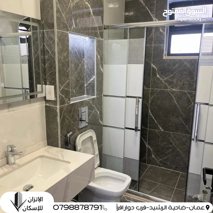 شقة طابق اول مع برندة واسعة ، الكوم ، شفا بدران ، قرب سلاله مول ، من المالك