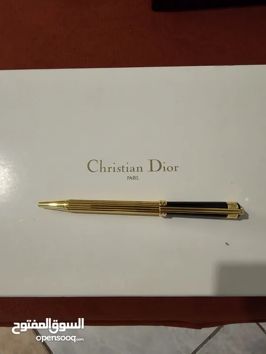 Christian Dior watch & pen set for sale  طقم ساعة و قلم كريستيان ديور للبيع