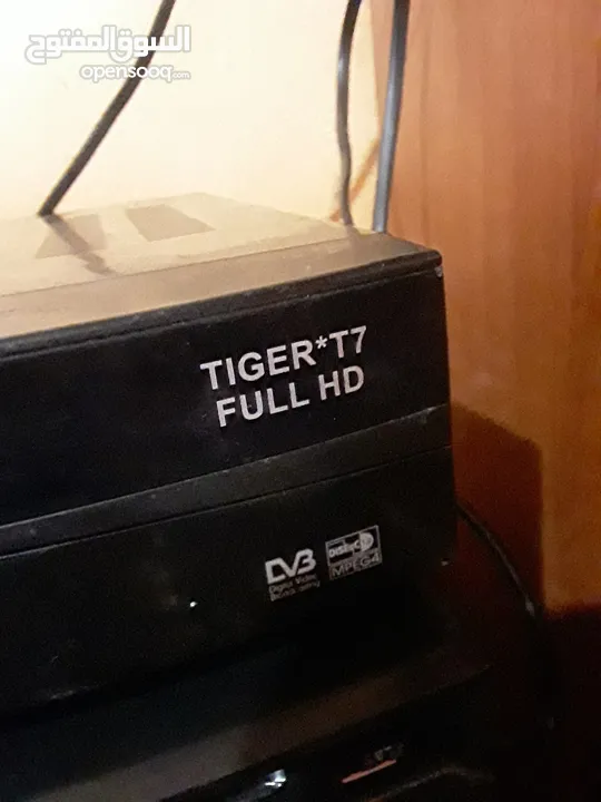 3ريسيفرات تايجر حجم كبير FULL HD للبيع مع الريموت الاصلي بحالة الوكالة