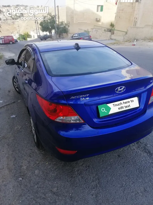 هونداي اكسنت 2014 فحص كامل مالك اول لون مميز ماتور 1.6 اصلي ممشى قليل 89000
