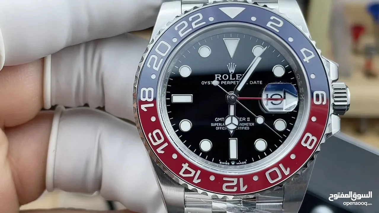 New rolex pepsi master quality same as  رولكس انتاج المصنع بجودة عالية  original 5A quality full set