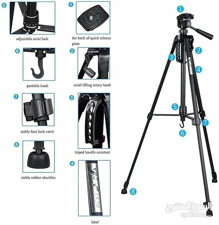 ترايبود للكاميرا و الموبايل F3520 Digital Camera & Mobile Tripod