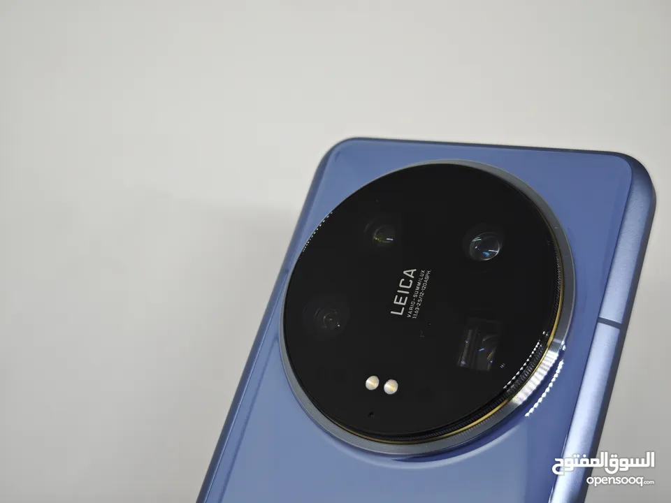 Xiaomi 14 ultra نسخة مميزة لون ازرق كامل ملحقاته