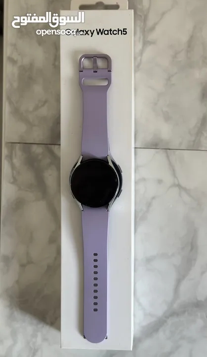 ساعة سامسونج GALAXY WATCH 5 ,40Mm للبيع (السعر قابل للتفاوض بشكل بسيط)
