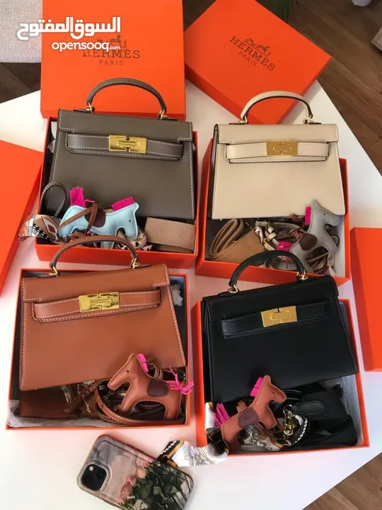 شنط نسائيه من ماركة جيس وهرمز ماستر كوالتي جوده عاليه