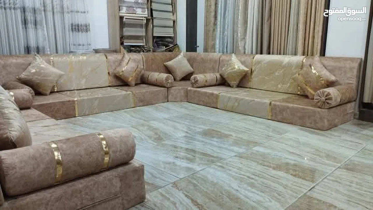 جلسات عربيه و خليجيه و ستائر تركيه و ستائر التعتيم موقعنا الزرقاء سوق النصر معرض جود