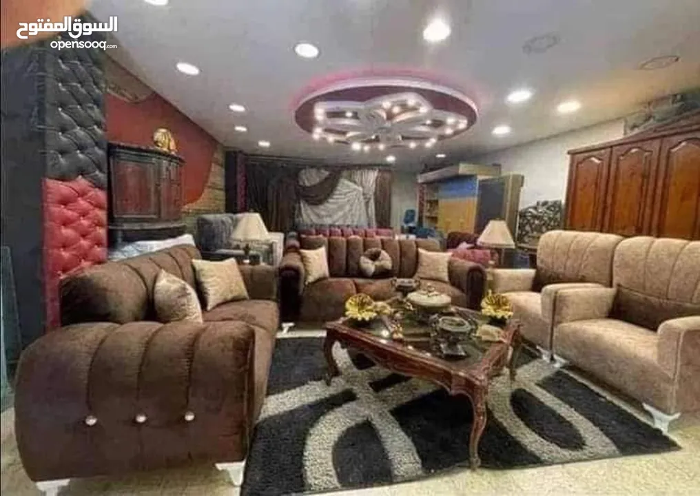 طقم كنب وكورنر  7/9 مقاعد