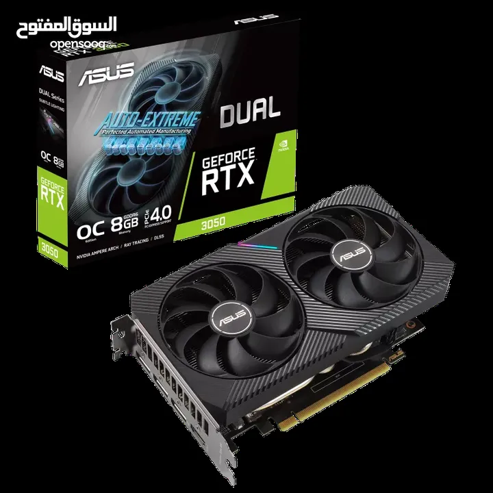 ASUS Dual GeForce RTXTM 3050 OC Edition 8GB GDDR6