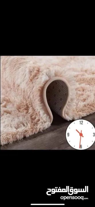 سجاد الفرو النافر متوفر بالمقاس الكبير بسعر 120 شيكل فقط