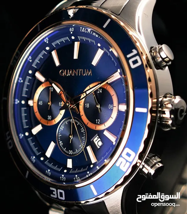 ساعة اصلية QUANTUM Adrenaline ADG656.590  Men's Wristwatch