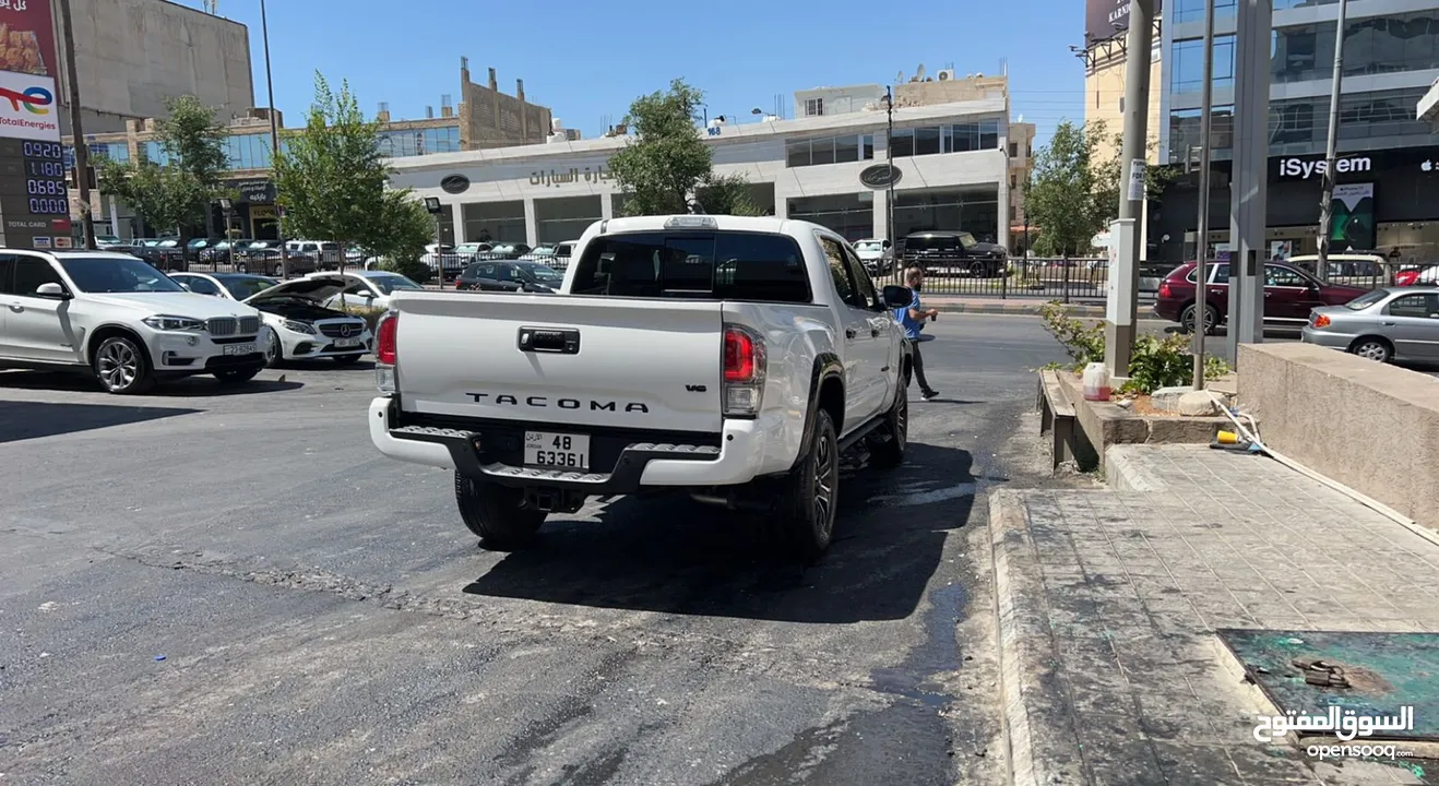 Toyota Tacoma Double Cab 2021 White 3.5L 6