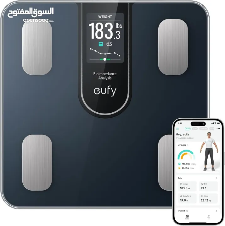 eufy Smart Scale C20 Black  NEW -MEAGByte