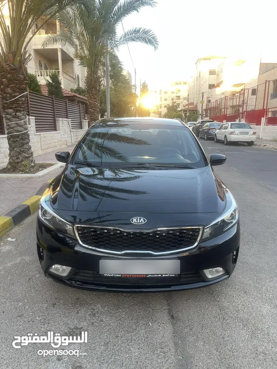 كيا سيراتو 2018 فحص كامل 7 جيد فل اتوماتيك  بحالة ممتازه جدا للبيع