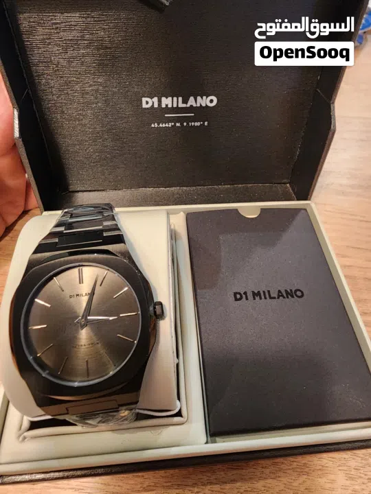 D1 MILANO BLACK EDITION ultrathin watche