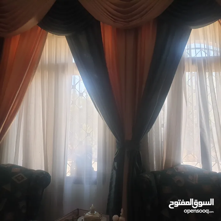 طقم كنبايات خشب زان 15مقعد مع برادي