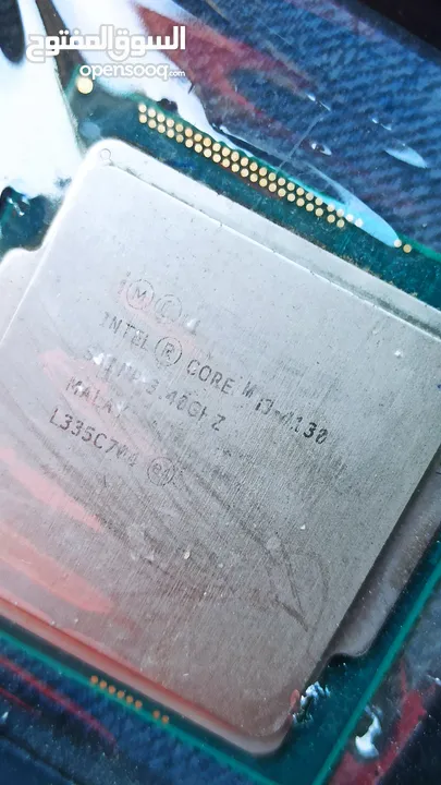 معالج core i3 جيل رابع 4130 يصل لسرعة 3.4ghz للبيع بسعر مميز مع رامات 4GB DDR3