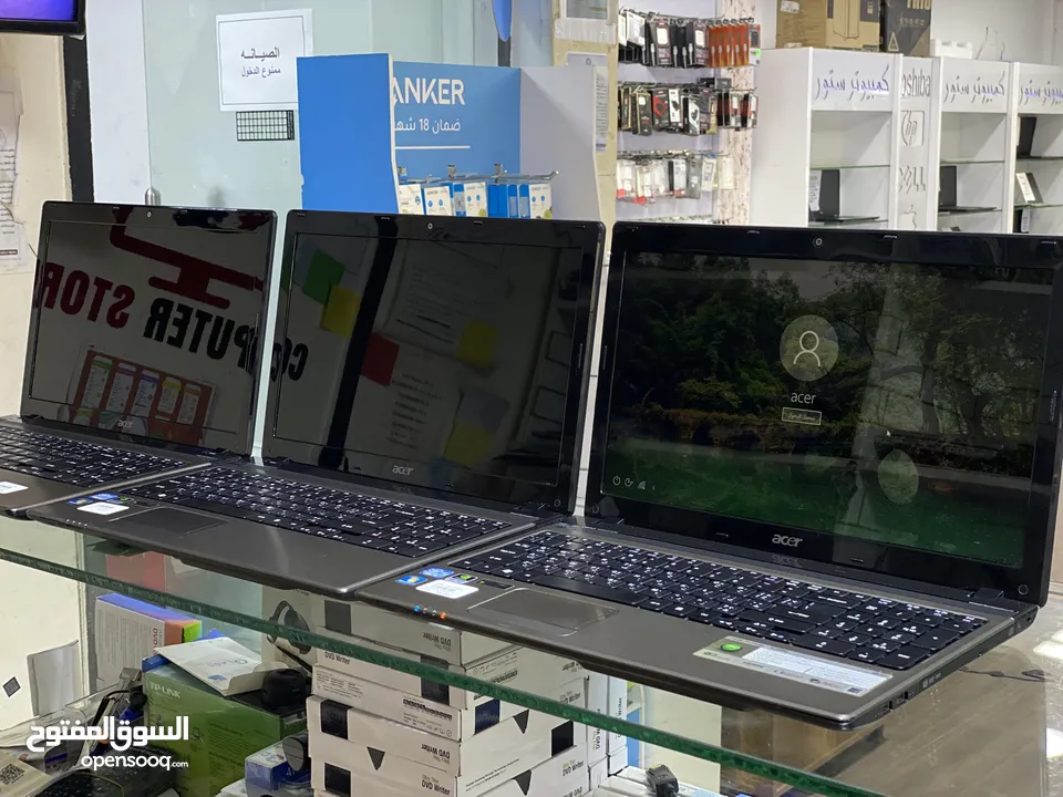 أيسر بكرت شاشه نيفيديا كور5 رام8ج هارد HDD 320 شاشه 15.6 بضمان شهر