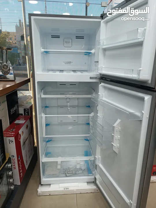 عرض نااار على ثلاجة هايسنس 466 لتر سلفر ستانلس ستيل