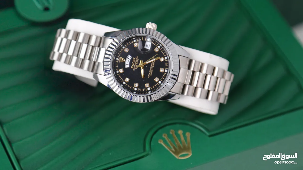 ساعات روليكس ستاتي  الجديد والقوي ساعات  ROLEX  كوبي ماستر  الأكثر مبيعًا  اعلى صنف طبعا
