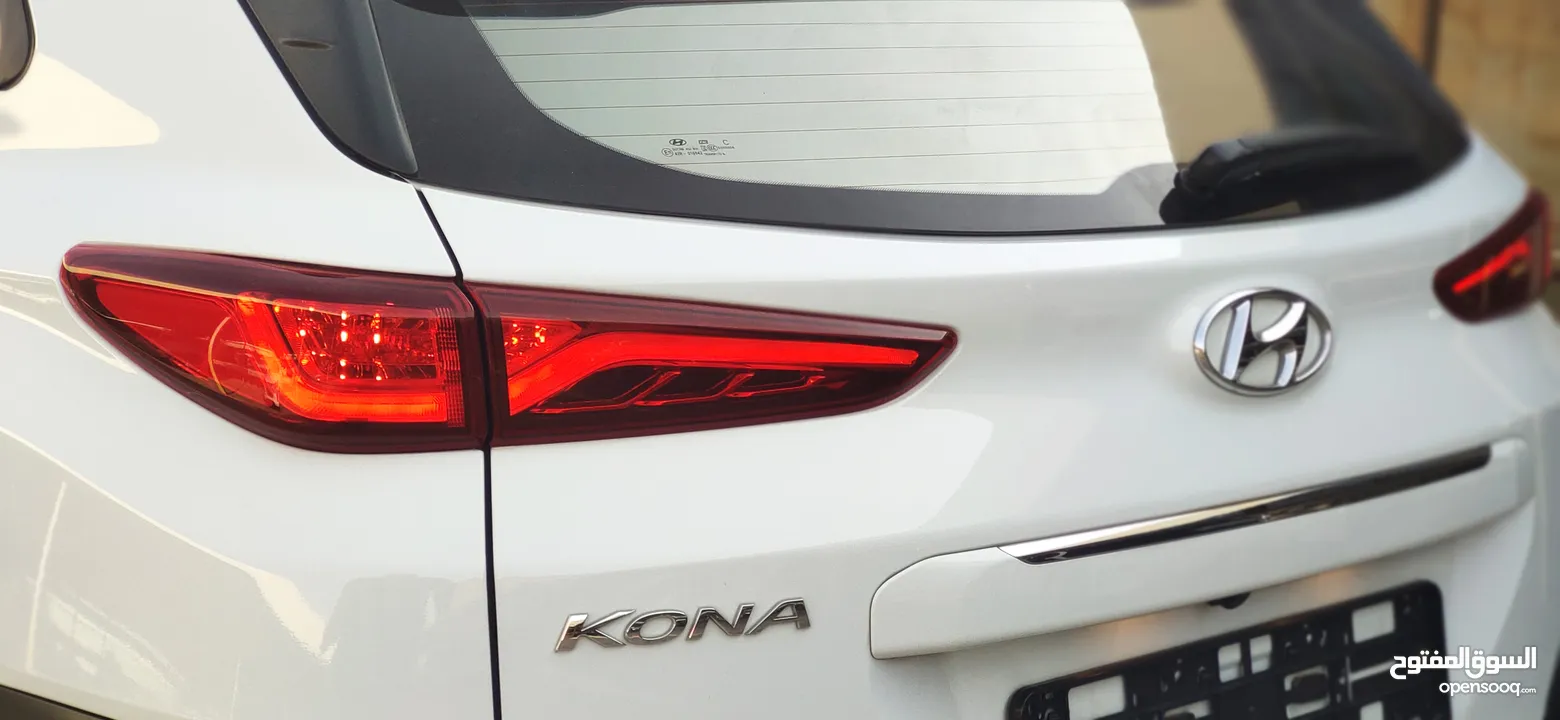 هيونداي كونا كهرباء Q Premium Kona electric ((2019))  اعلى صنف مصنوع مع فتحة