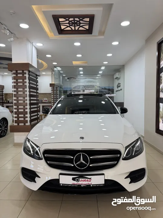 مرسيدس E300de ديزل وكهرباء 2020 AMG اضافات كاملة فحص ممتاز دهان شركة سياره اقتصاديه جداً