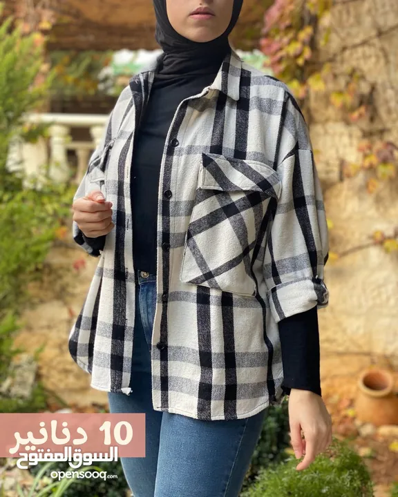 قطع ملابس ستاتي تركي بجنن و في مقاسات..