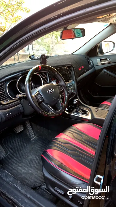 بسعر حرررق كيا اوبتيما اتوماتيك 2.0 بنزين  بالكرتووونة