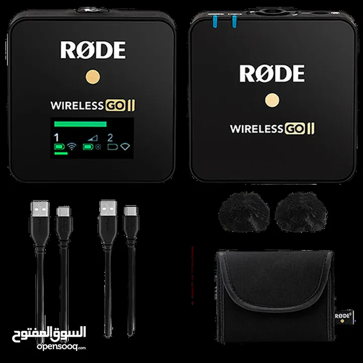 RØDE Wireless GO II مايكروفون رود مستعمل فتره بسيطه