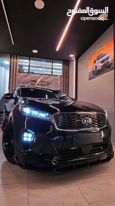 افخم واجمل كيا سورينتو بالبلاد فل بانوراما 4x4 غرفه عسلي
