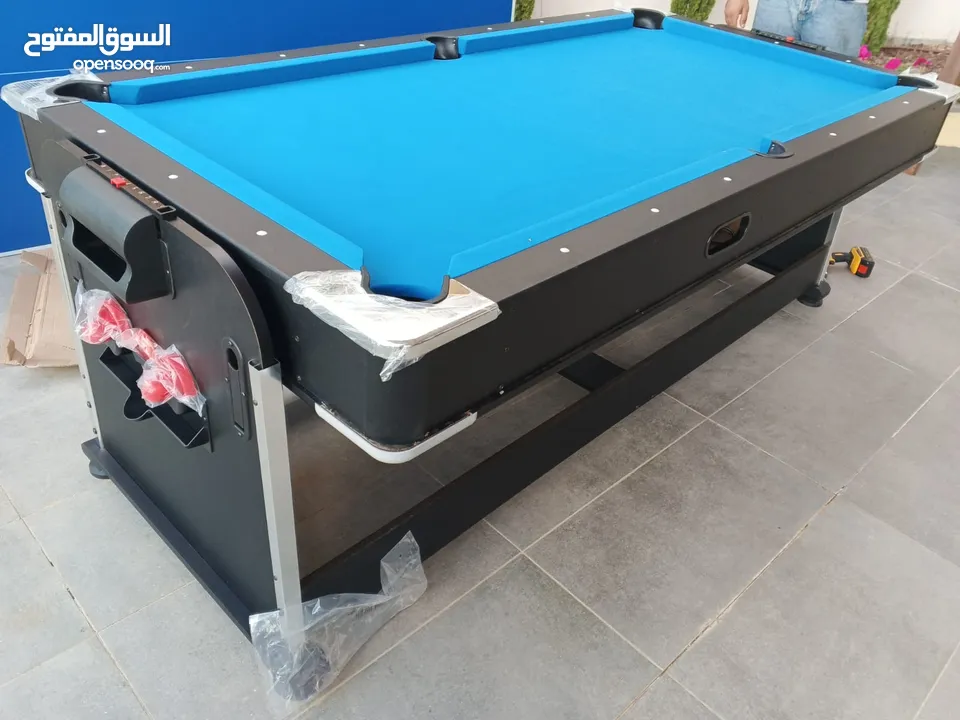 طاوله متعددة الألعاب4في1 متوفره الان أعلى جوده ومواصفات ستاندر بكامل اكسسواراتها لكل لعبه يوجد توصيل