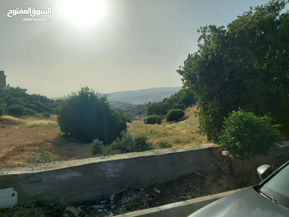 أرض مميزة في الفحيص 950م ذات اطلاله عاليه منطقه فلل فخمه تبعد عن مدرسه البكلوريا 3 دقائق