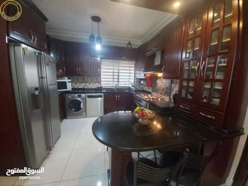 شقة مميزة للبيع في السابع  خلف جمعية خليل الرحمن طابق ثاني 140م تشطيب سوبر ديلوكس