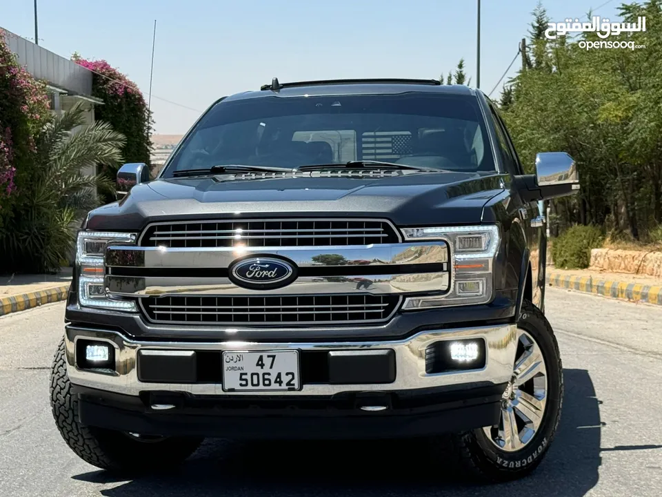 فورد لاريت ديزل فحص كامل 7 جيد جمرك جديد Ford F150 Diesel Lariat 2018