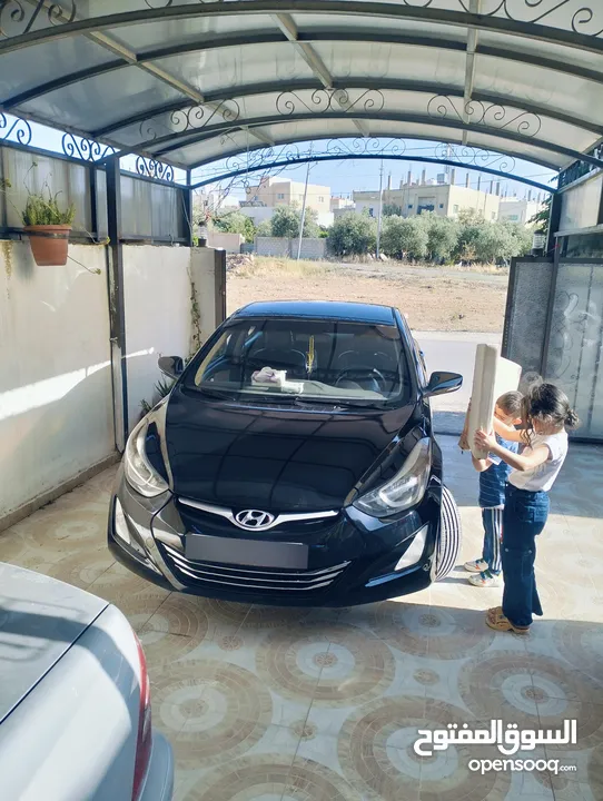 Hyundai Elentra 2016 هيونداي النترا 2016 فحص  كامل بحالة الوكالة بسعر 8200 قابل للتفاوض بعد المعاينة