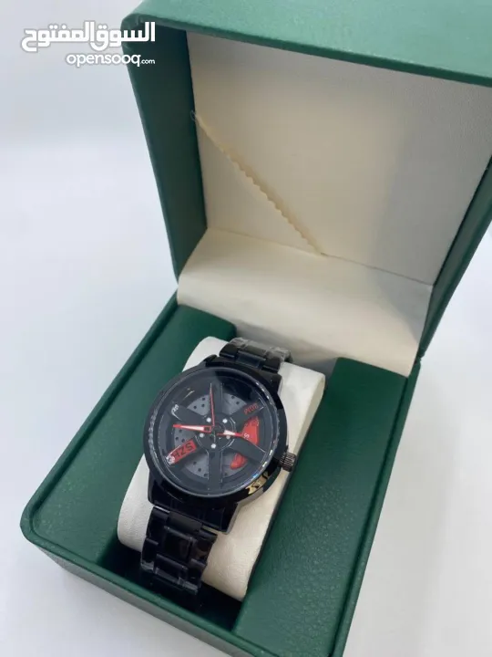 ساعة الجنط الشبابية المميزة / متحركة من الداخل