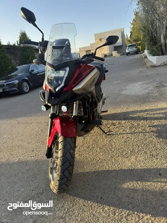 هوندا NC750X مميزة ونظيفة للبيع - نفس دراجة الأمن العام الجديدة