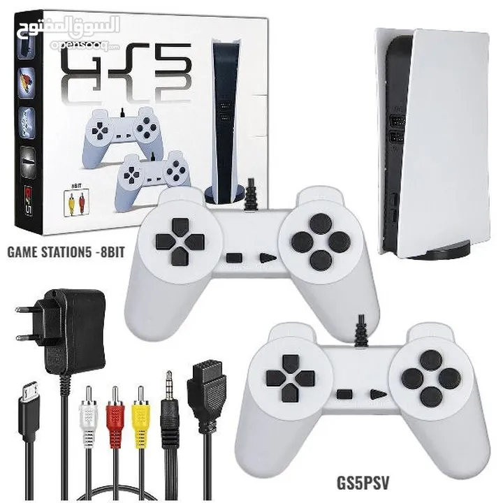 جهاز العاب فديو GSS  لعبة 5  السلكية لعبة فيديو وحدة التحكم مع 200 الألعاب الكلاسيكية  1.- لعبة كلاس