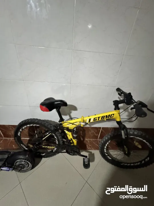 Bike gt bmc mountain wheels gt bmc  سيكل جي