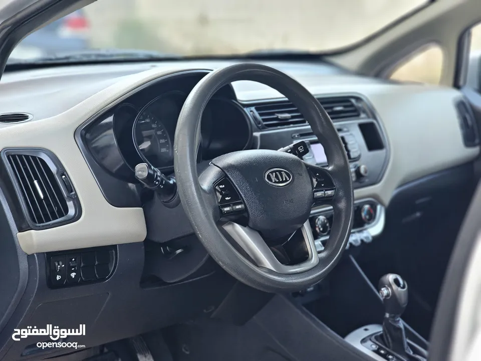 كيا ريو 2012 محرك 1600cc بحالة الوكالة