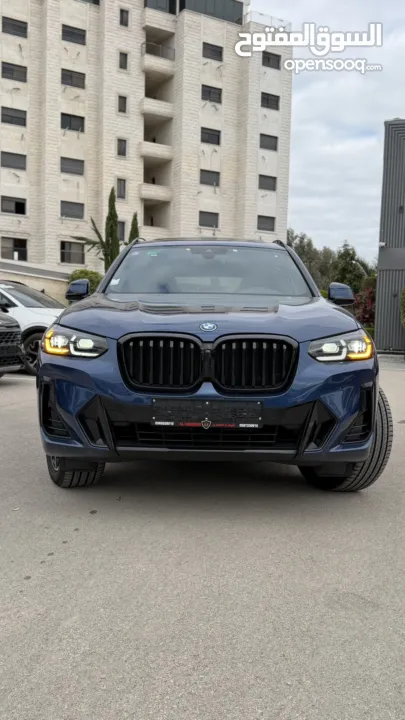 BMW x3 30e ترخيص   محرك 2000 هايبرد plug in/يقطع على الشحنه 43 كيلو متر  293 حصان