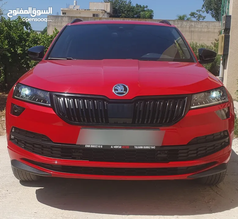 سكودا كاروك  1500بنزين  150 حصان  بناروما  ترخيص 2020