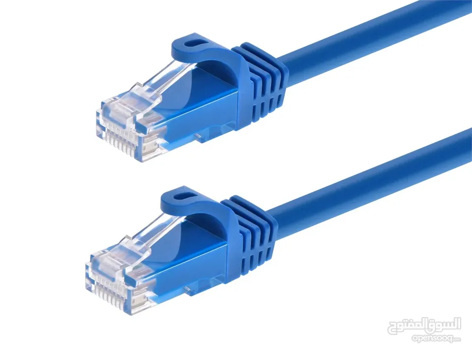 CAT6 UTP Ethernet Cable CAT6 UTP Network Patch Lead  250MHz  1000Mbps  24AW كيبل انترنت اسعار نار