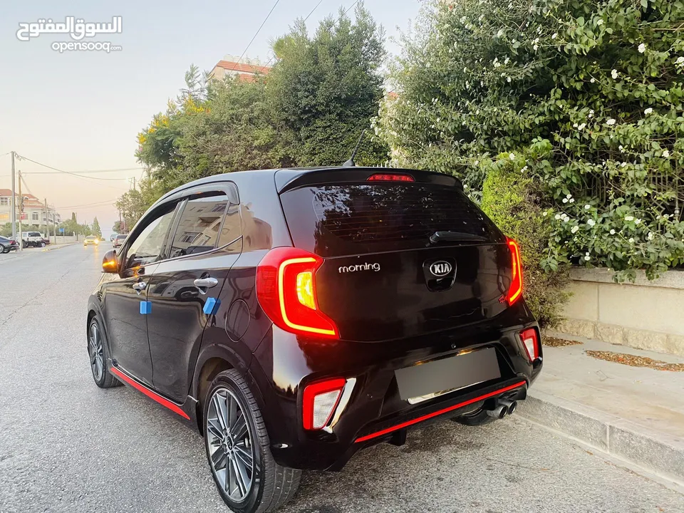 كيا مورننج جي تي لاين 2021 فل اضافات الله يبارك لصاحب النصيب ..